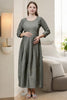 CLASSIC MATERNITY FLARED KURTA FOR WOMEN