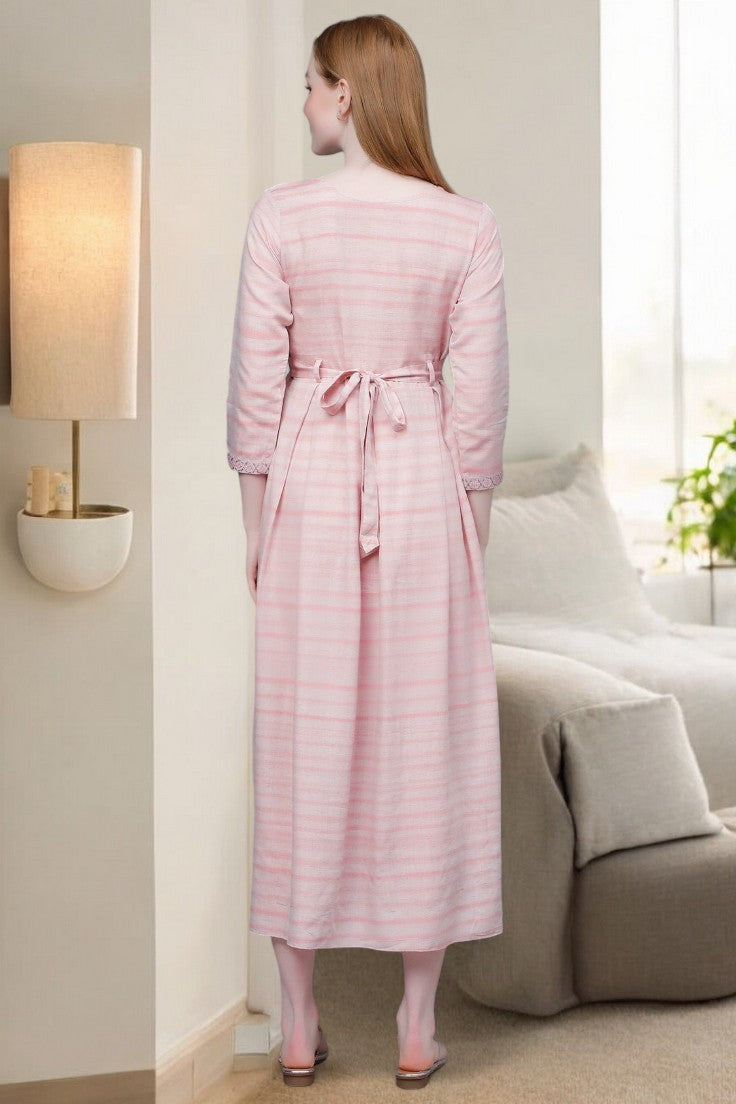 CLASSIC PREGNANCY FLARED KURTA FOR WOMEN