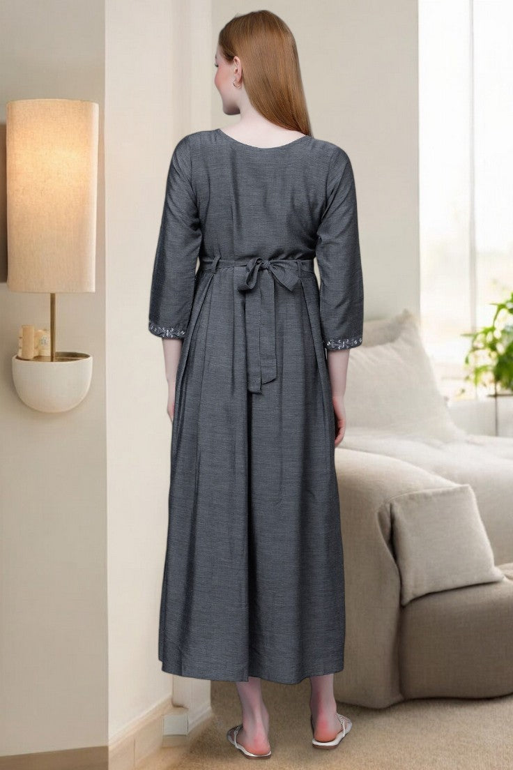 CLASSIC FEEDING FLARED KURTA FOR MOTHERS