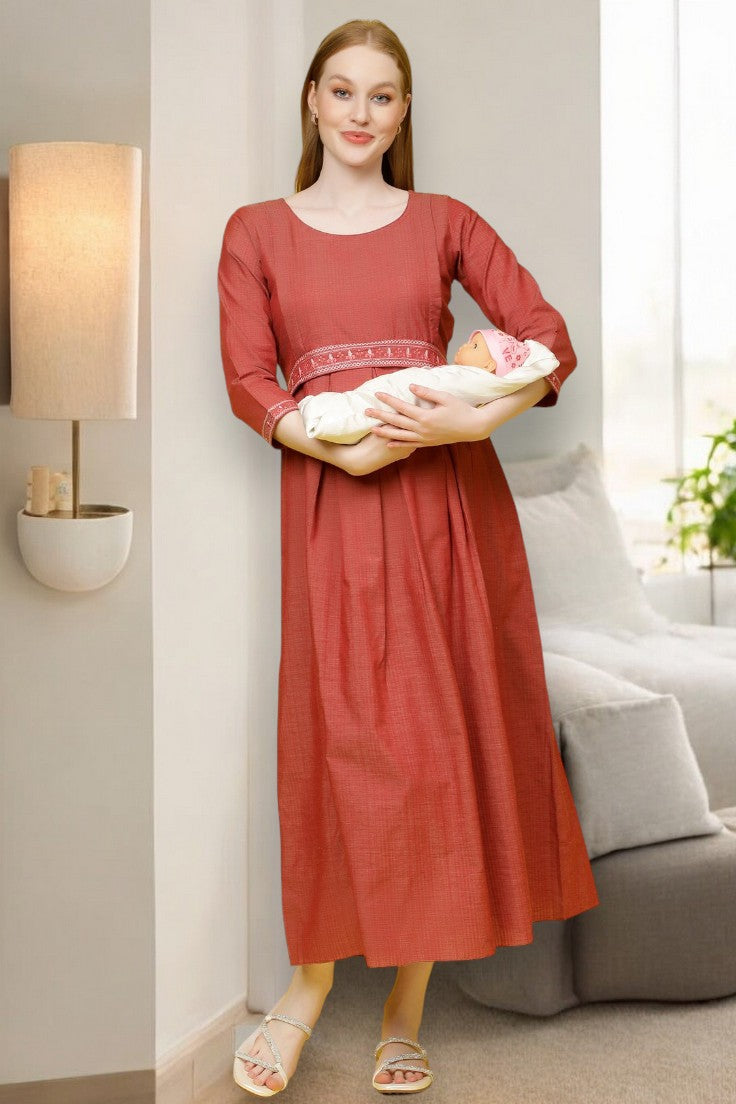 MODERN FEEDING KURTA FOR NURSING MOMS