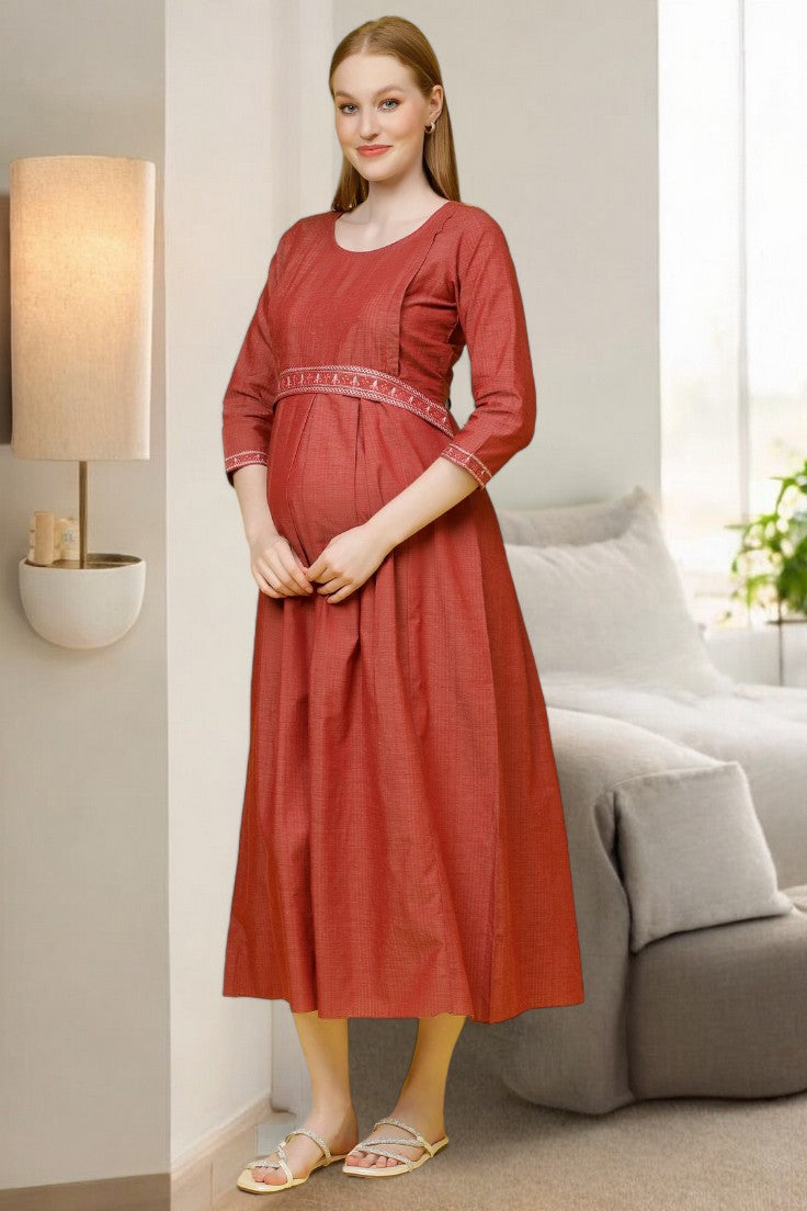 MODERN FEEDING KURTA FOR NURSING MOMS