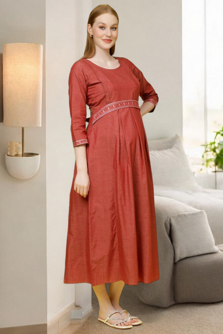 MODERN FEEDING KURTA FOR NURSING MOMS