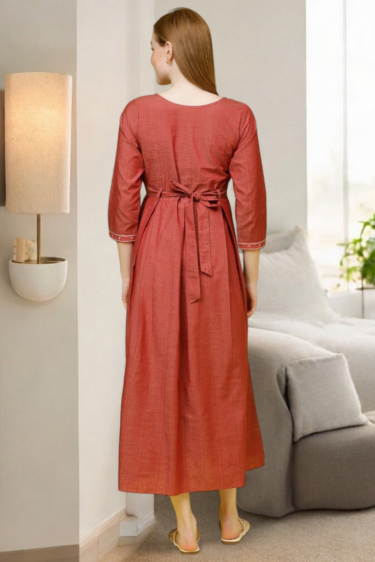 MODERN FEEDING KURTA FOR NURSING MOMS