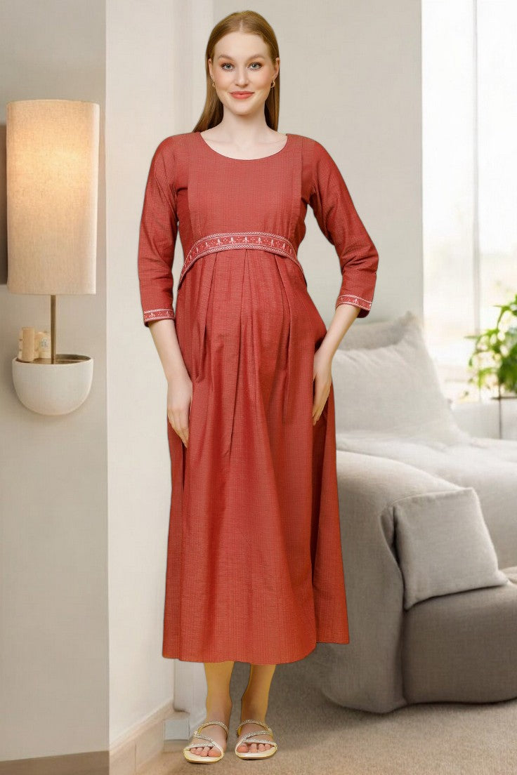 MODERN FEEDING KURTA FOR NURSING MOMS