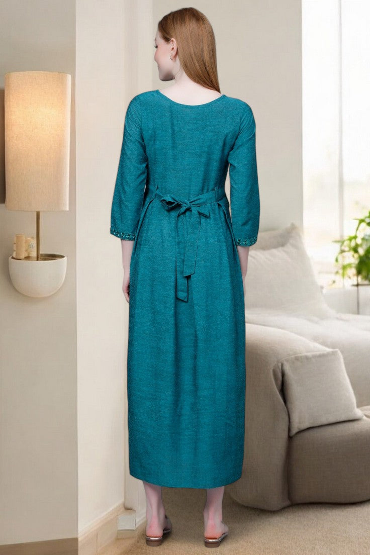 MODERN MATERNITY KURTA FOR NURSING MOMS