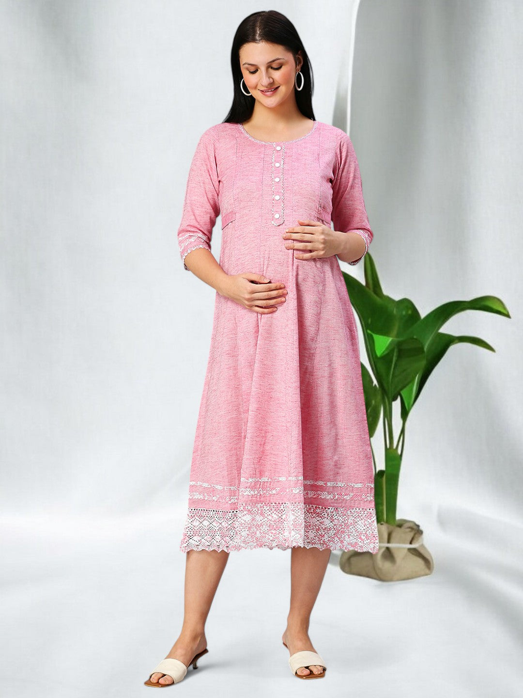 FASHIONABLE FEEDING ANARKALI KURTA FOR WOMEN