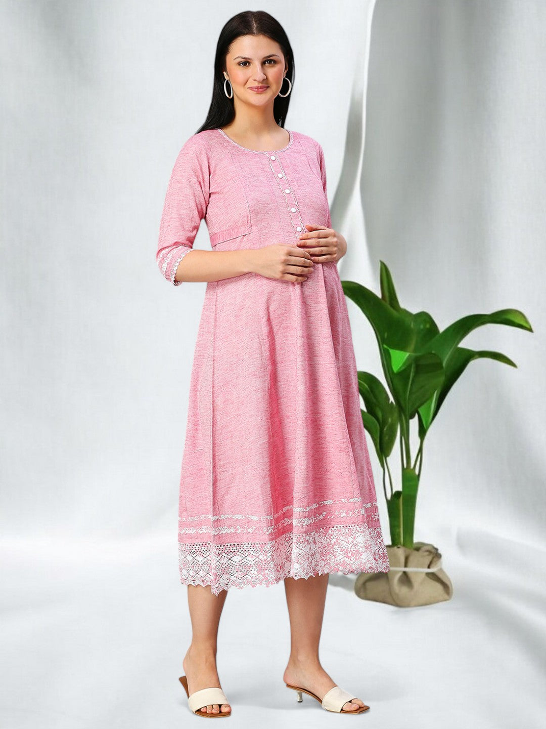 FASHIONABLE FEEDING ANARKALI KURTA FOR WOMEN