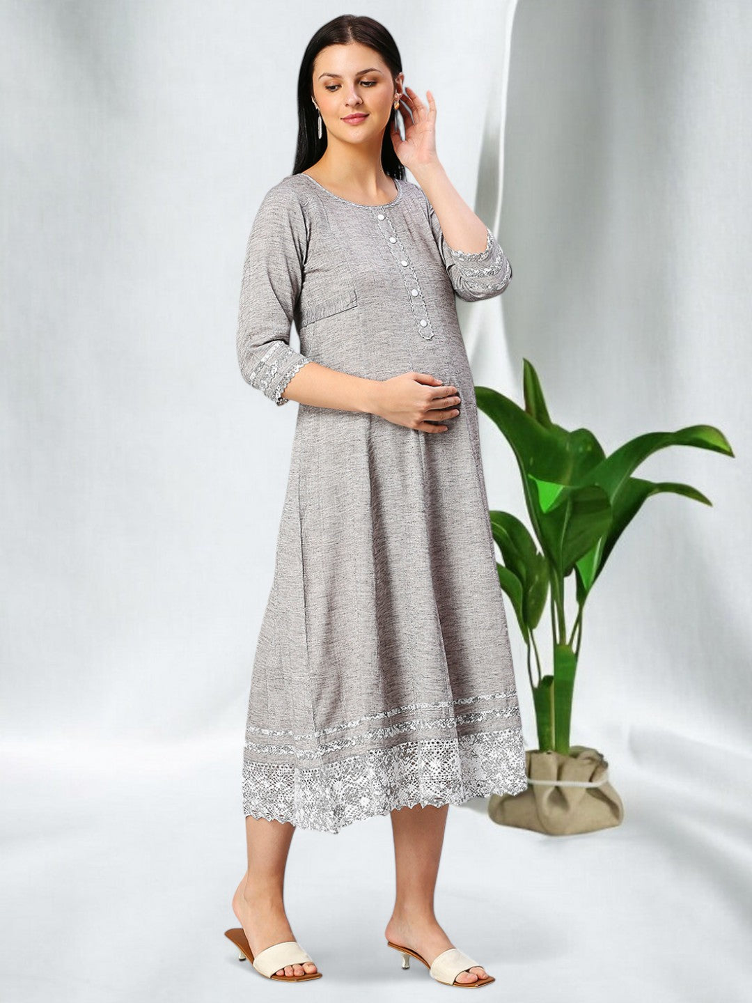 FASHIONABLE NURSING ANARKALI KURTA FOR WOMEN