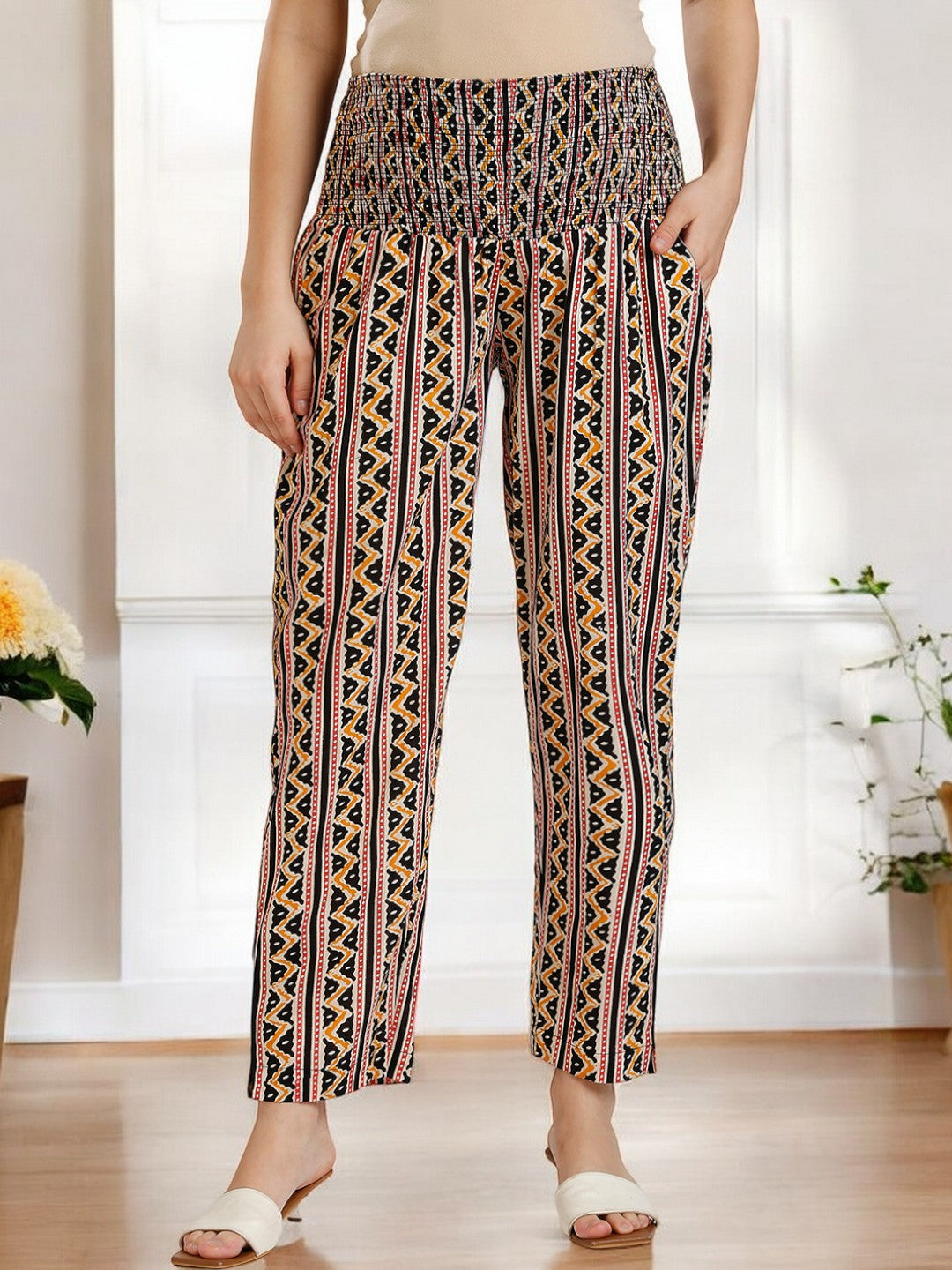 TRENDY NURSING KAFTAN PANT SET FOR WOMEN