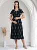 ELEGANT NURSING ZIPLESS DRESS FOR MOTHER