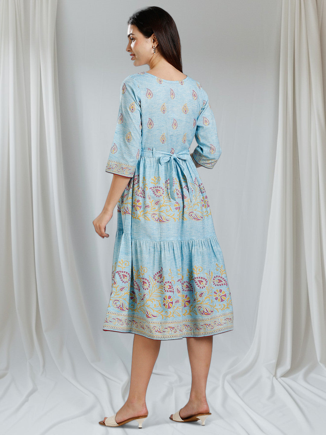 COZY MATERNITY FLARED KURTA FOR WOMEN