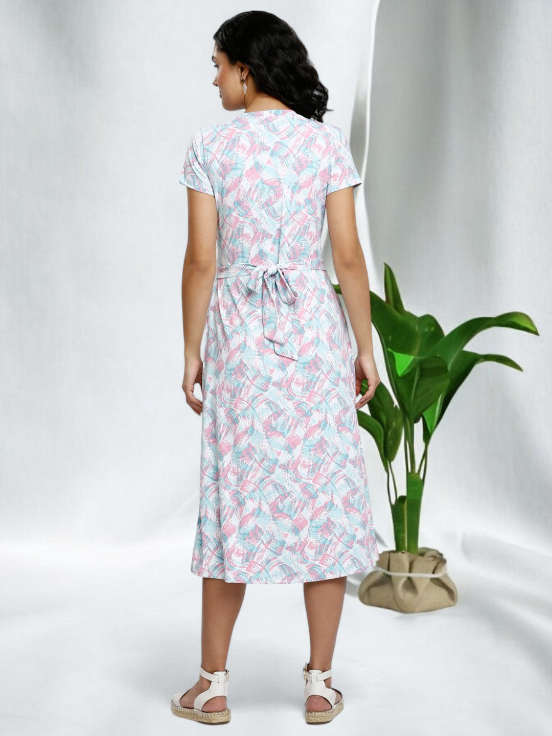 SOPHISTICATED FEEDING ZIPLESS DRESS FOR MOTHER
