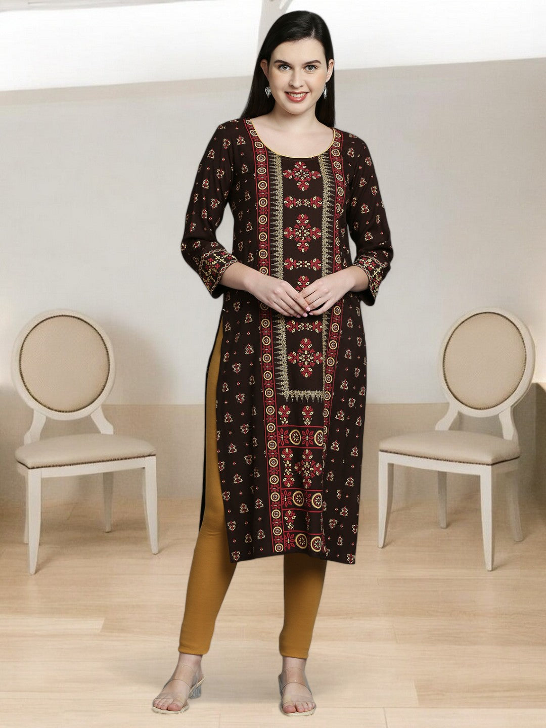 COMFORTABLE STRAIGHT FEEDING KURTA FOR WOMEN