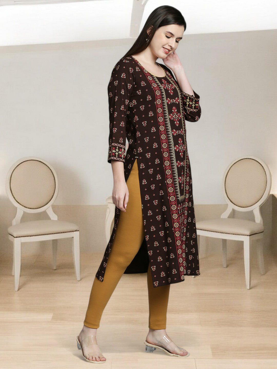 COMFORTABLE STRAIGHT FEEDING KURTA FOR WOMEN