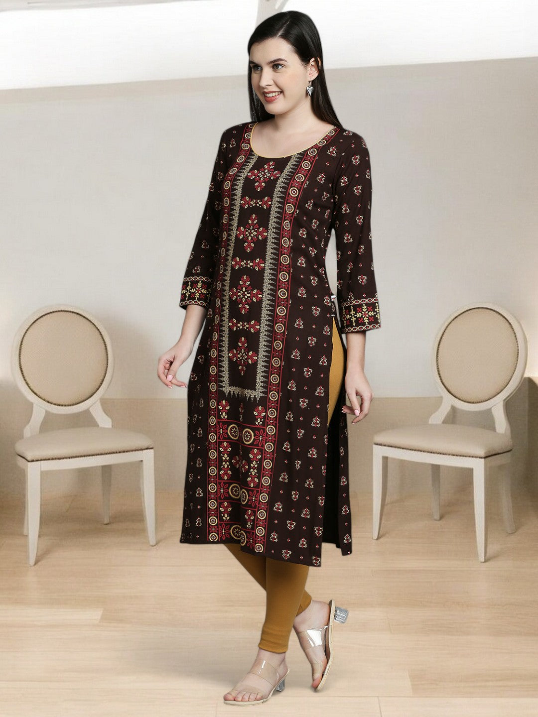 COMFORTABLE STRAIGHT FEEDING KURTA FOR WOMEN