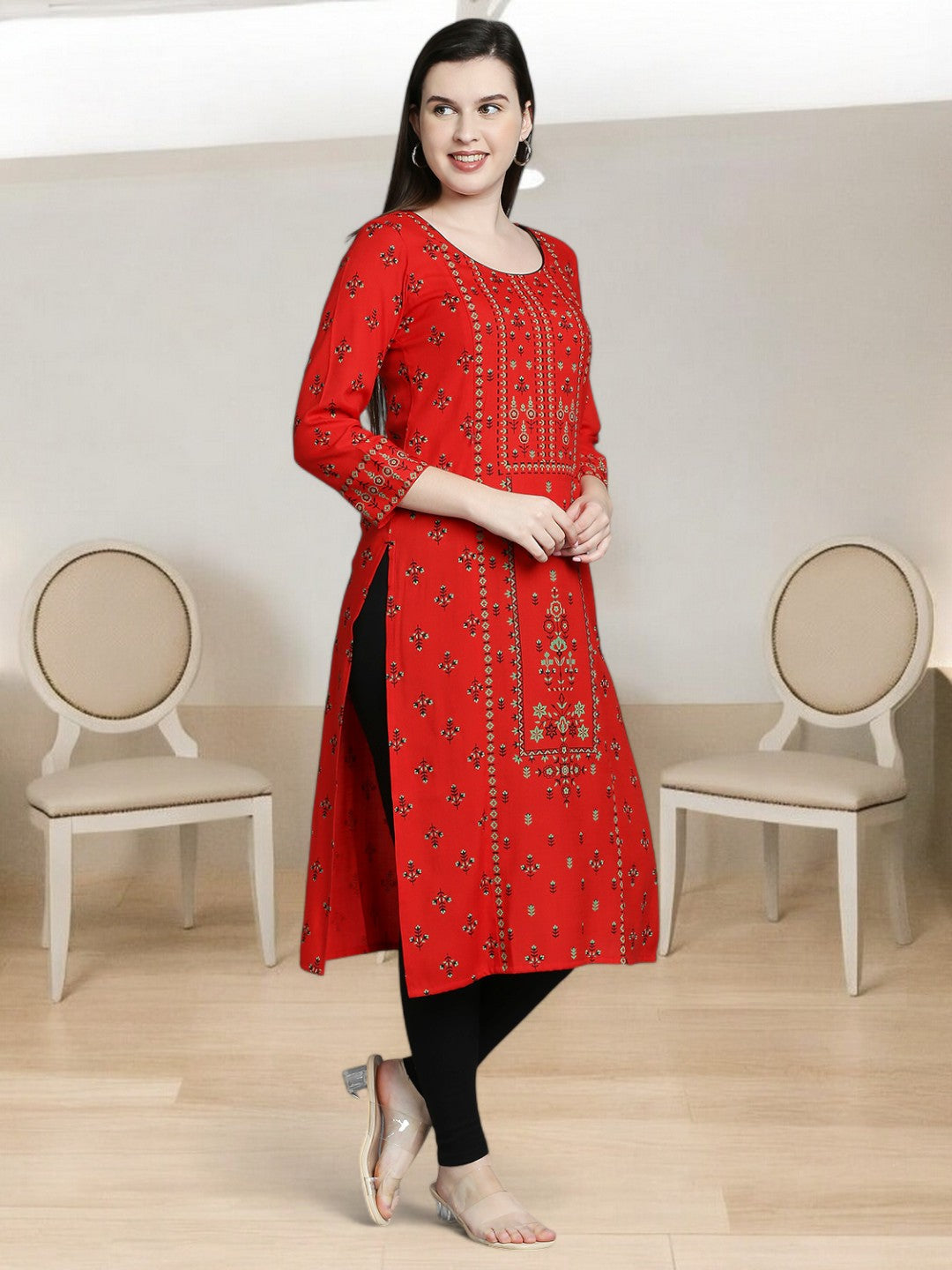 COMFORTABLE STRAIGHT NURSING KURTA FOR MOTHER