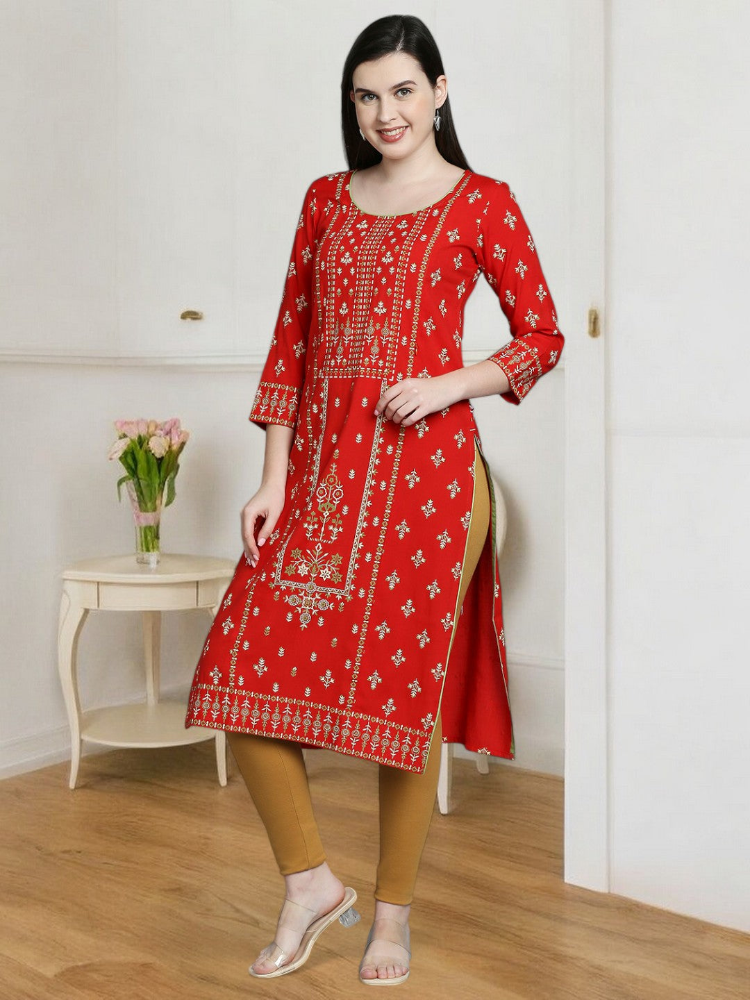 COZY STRAIGHT NURSING KURTA FOR WOMEN