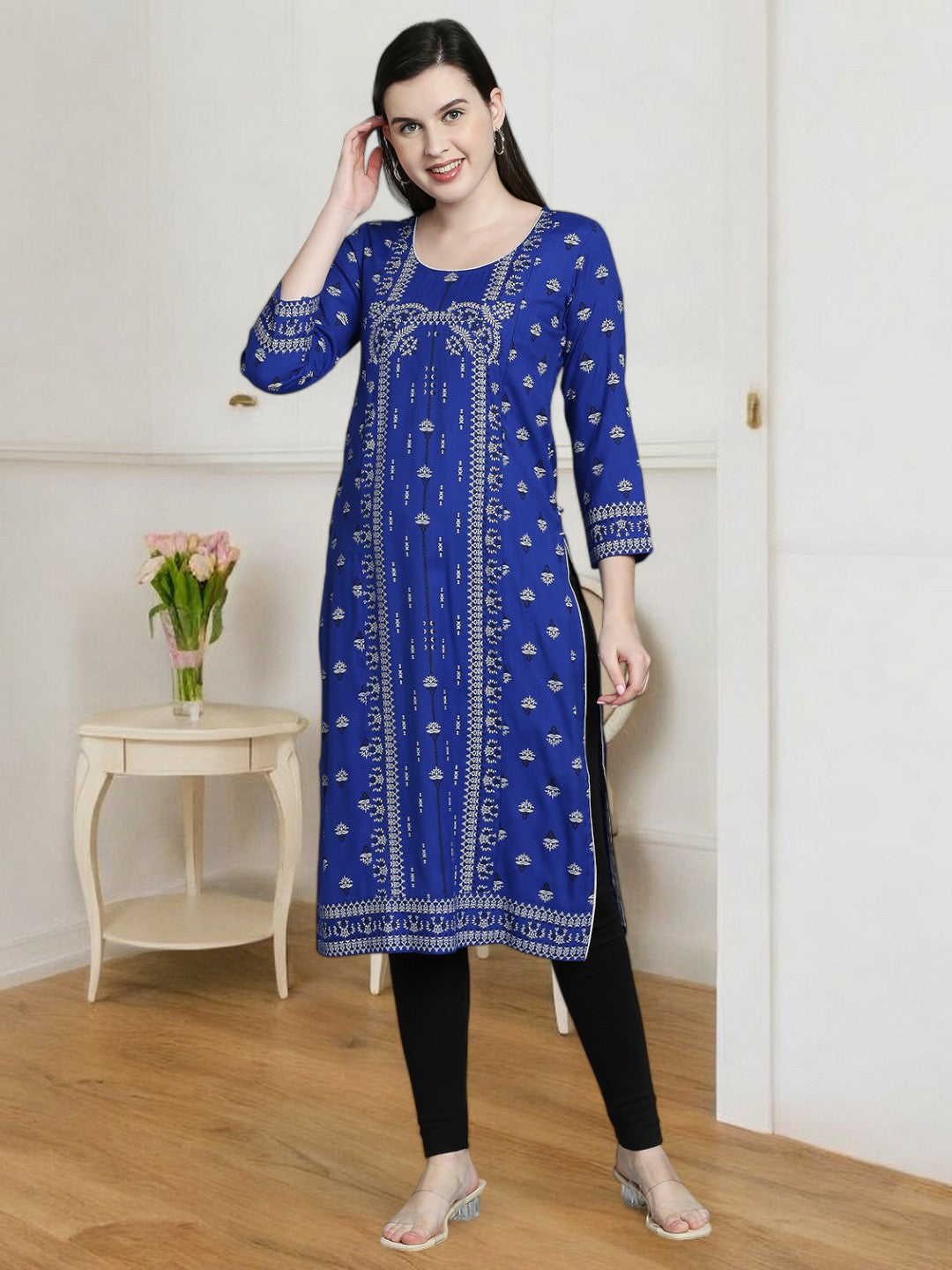 COZY STRAIGHT PREGNANCY KURTA FOR WOMEN