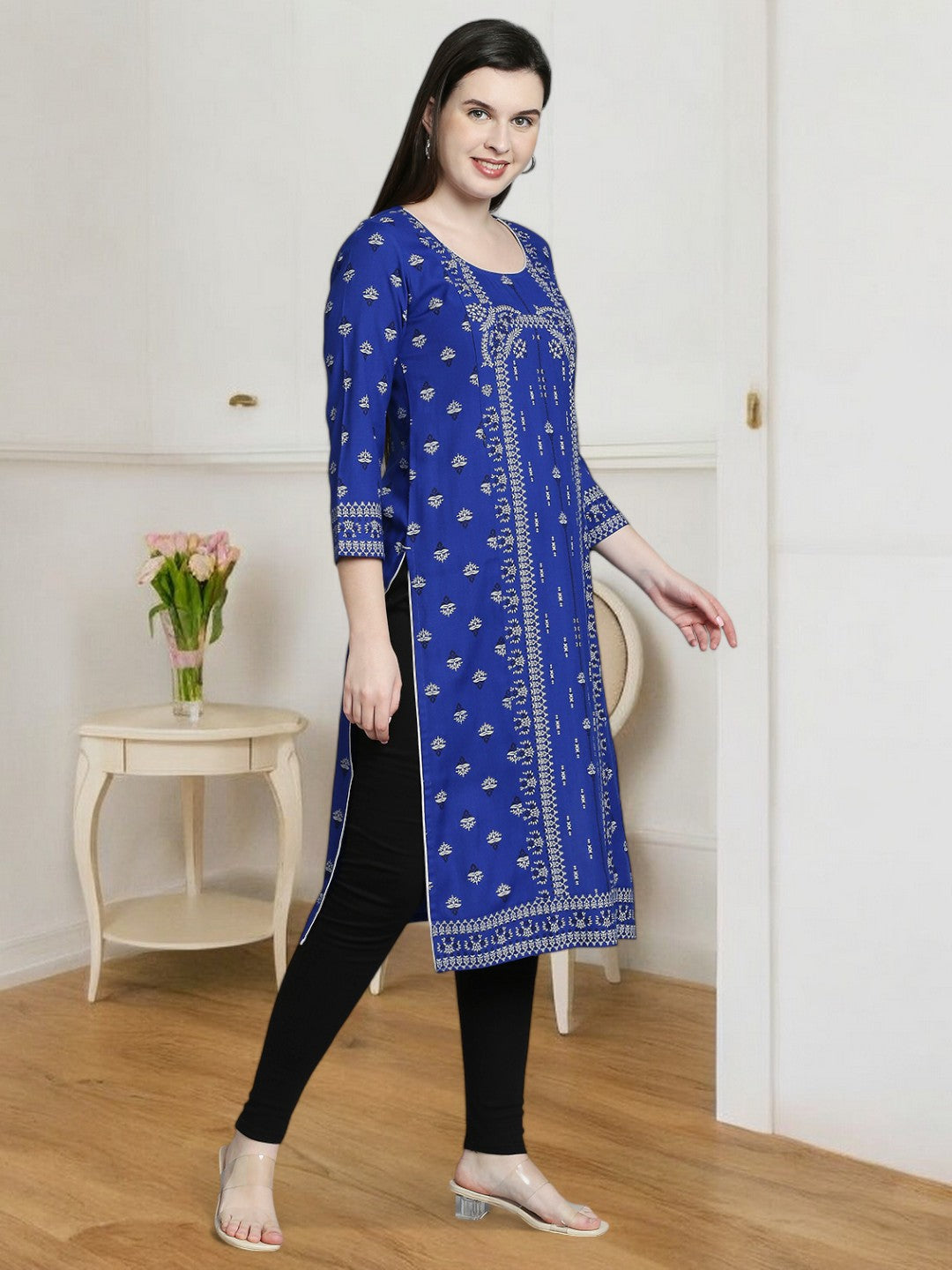 COZY STRAIGHT PREGNANCY KURTA FOR WOMEN