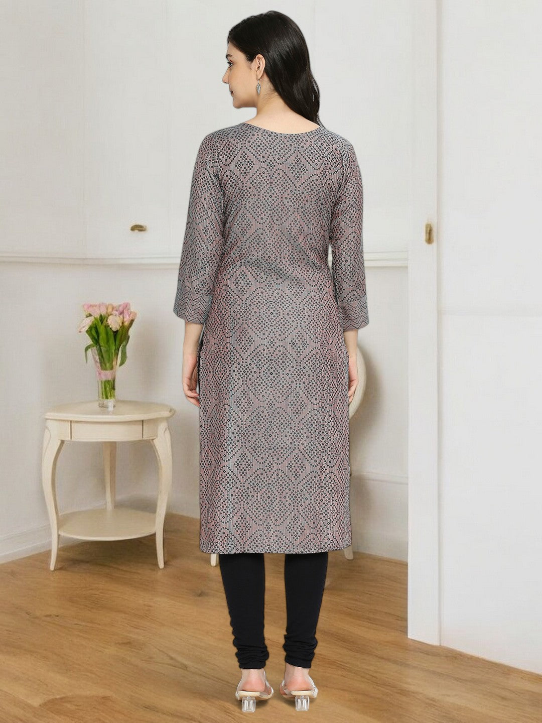 COZY STRAIGHT FEEDING KURTA FOR MOTHER