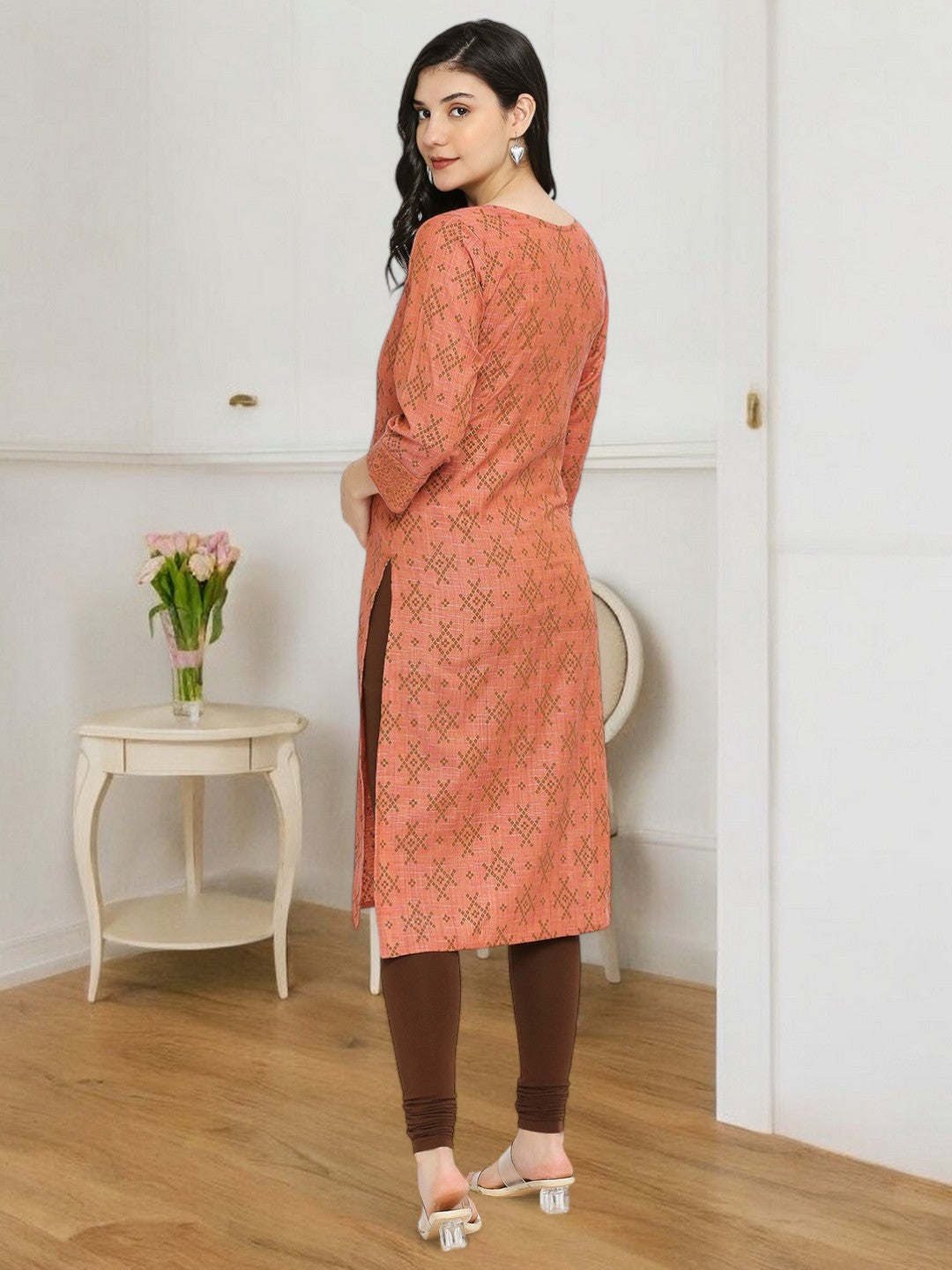 VERSATILE STRAIGHT NURSING KURTA FOR MOTHER