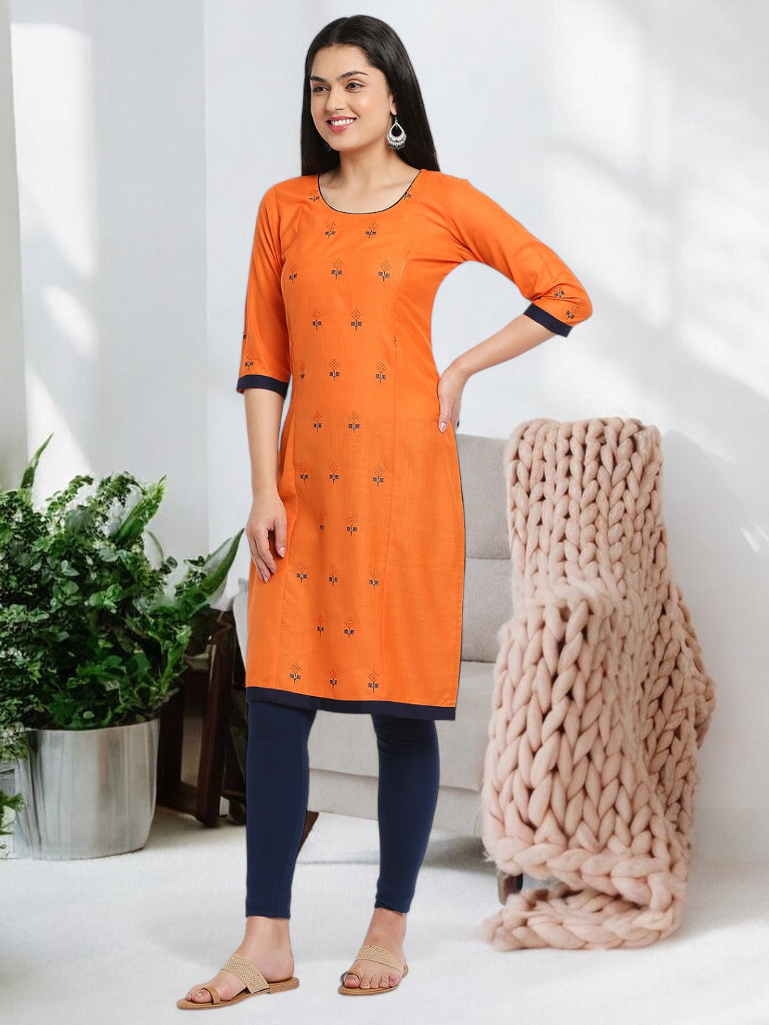 SOPHISTICATED STRAIGHT MATERNITY KURTA FOR WOMEN