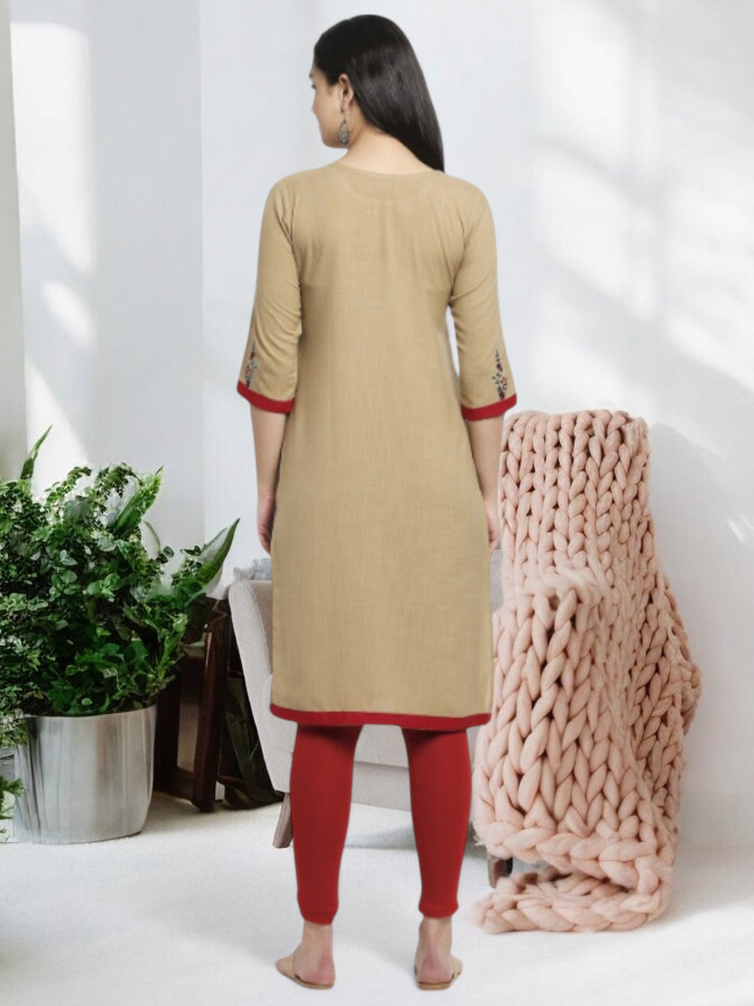 SOPHISTICATED STRAIGHT NURSING KURTA FOR WOMEN