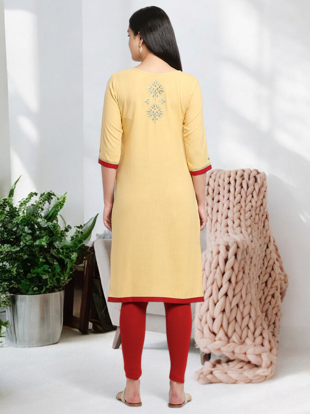 ELEGANT STRAIGHT MATERNITY KURTA FOR WOMEN