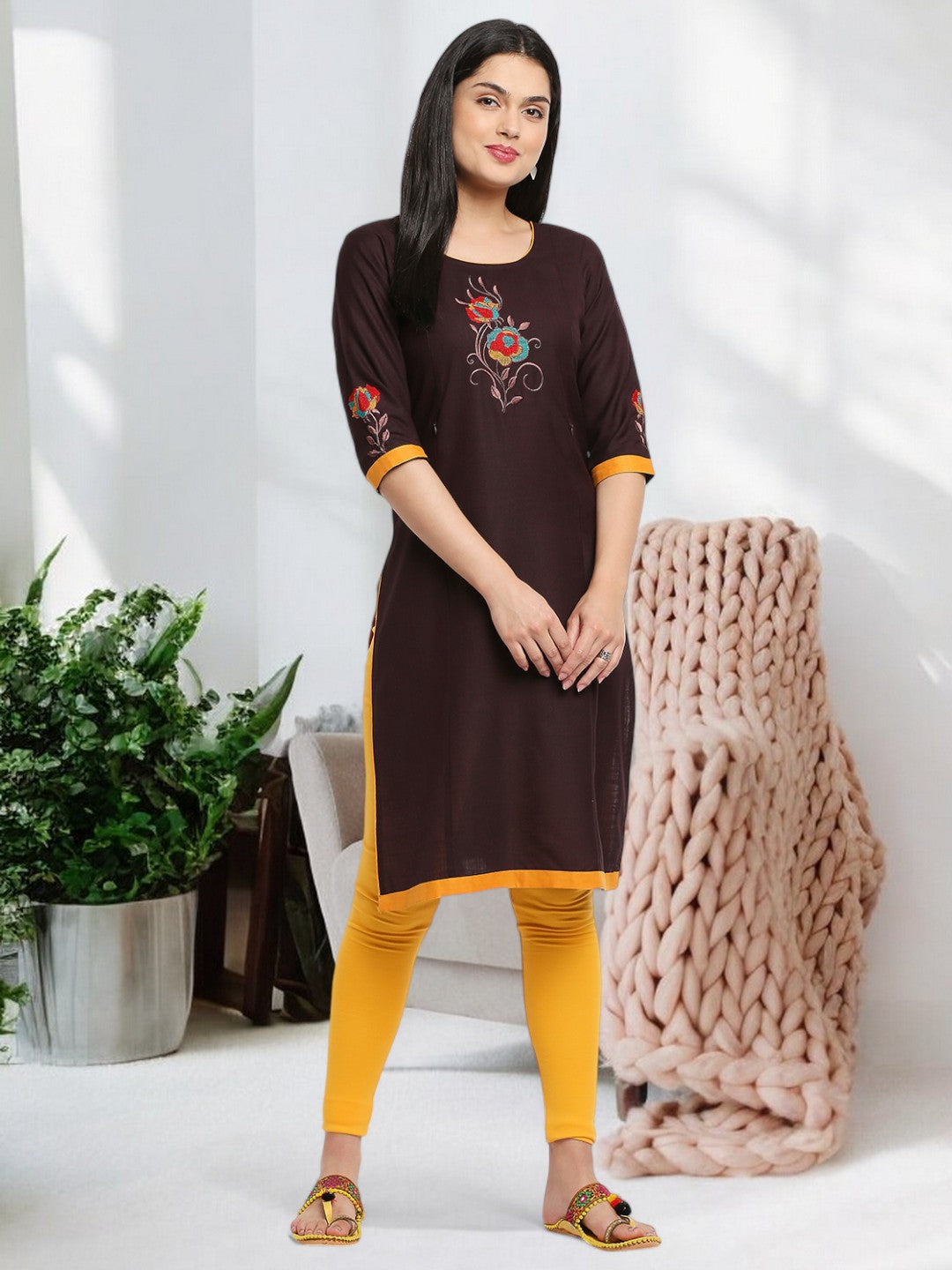 ELEGANT STRAIGHT NURSING KURTA FOR WOMEN