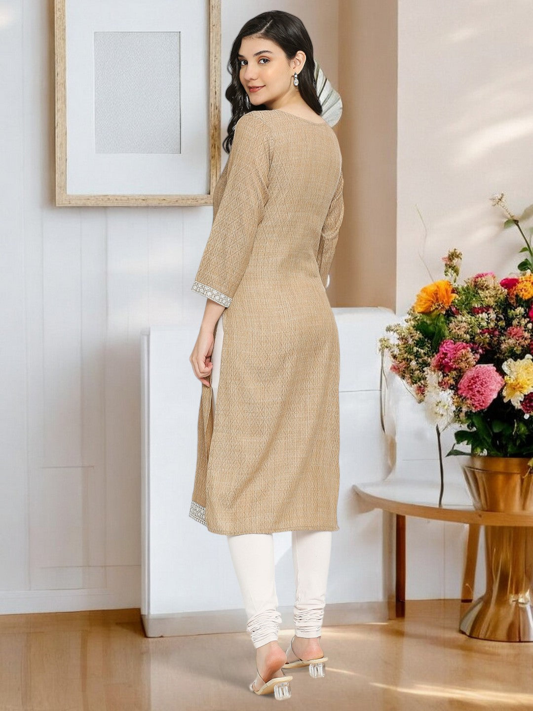 ETHNIC FEEDING STRAIGHT KURTA FOR WOMEN