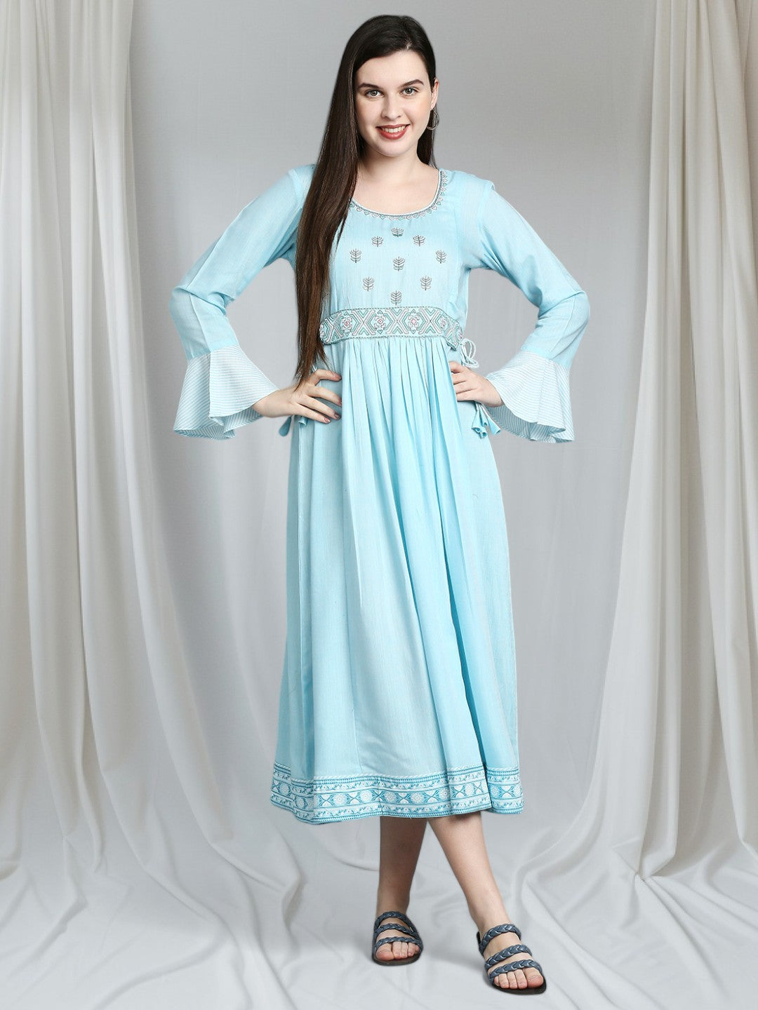 VIBRANT NUSRING KURTA FOR FEEDING BABY