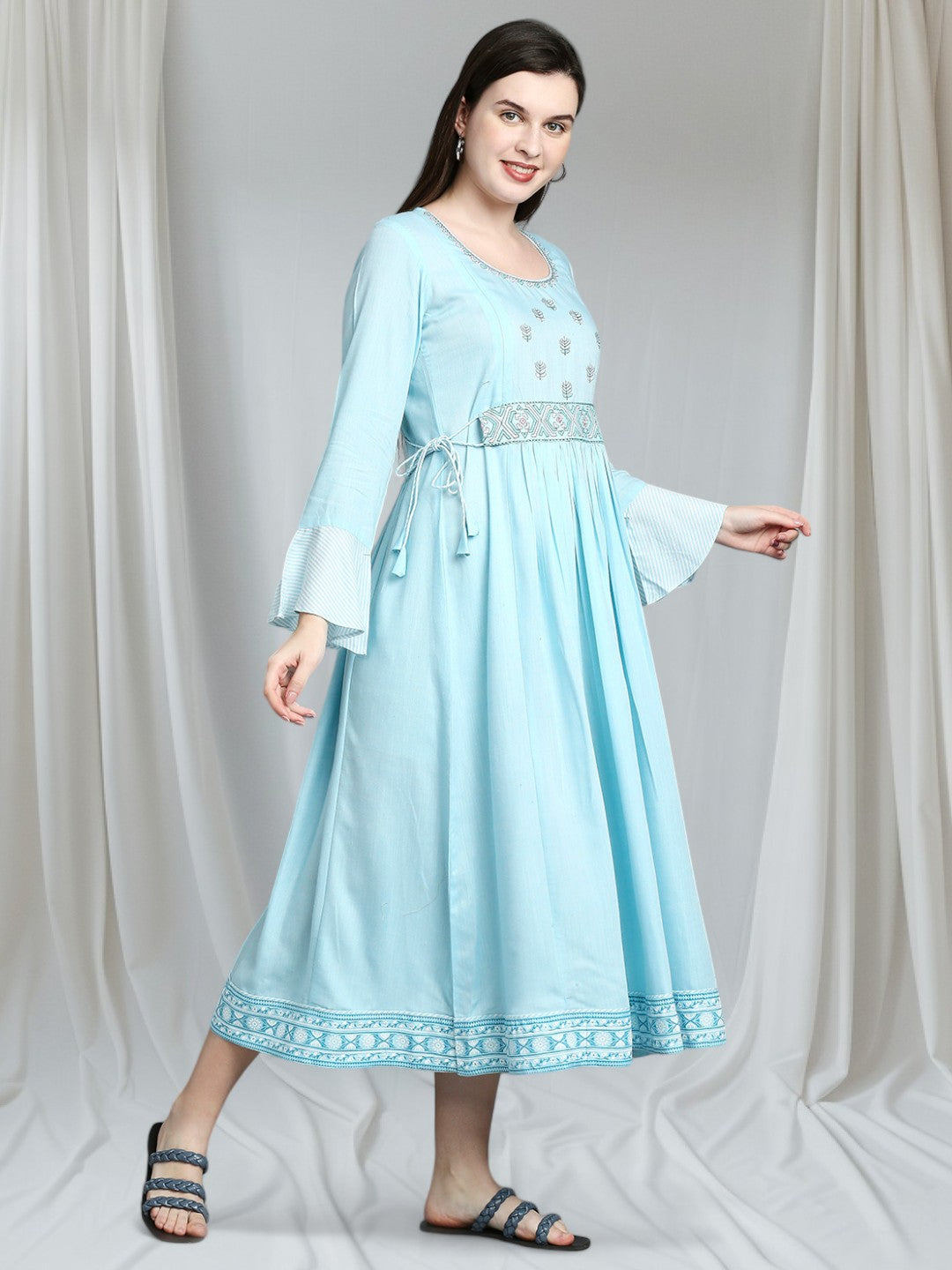 VIBRANT NUSRING KURTA FOR FEEDING BABY