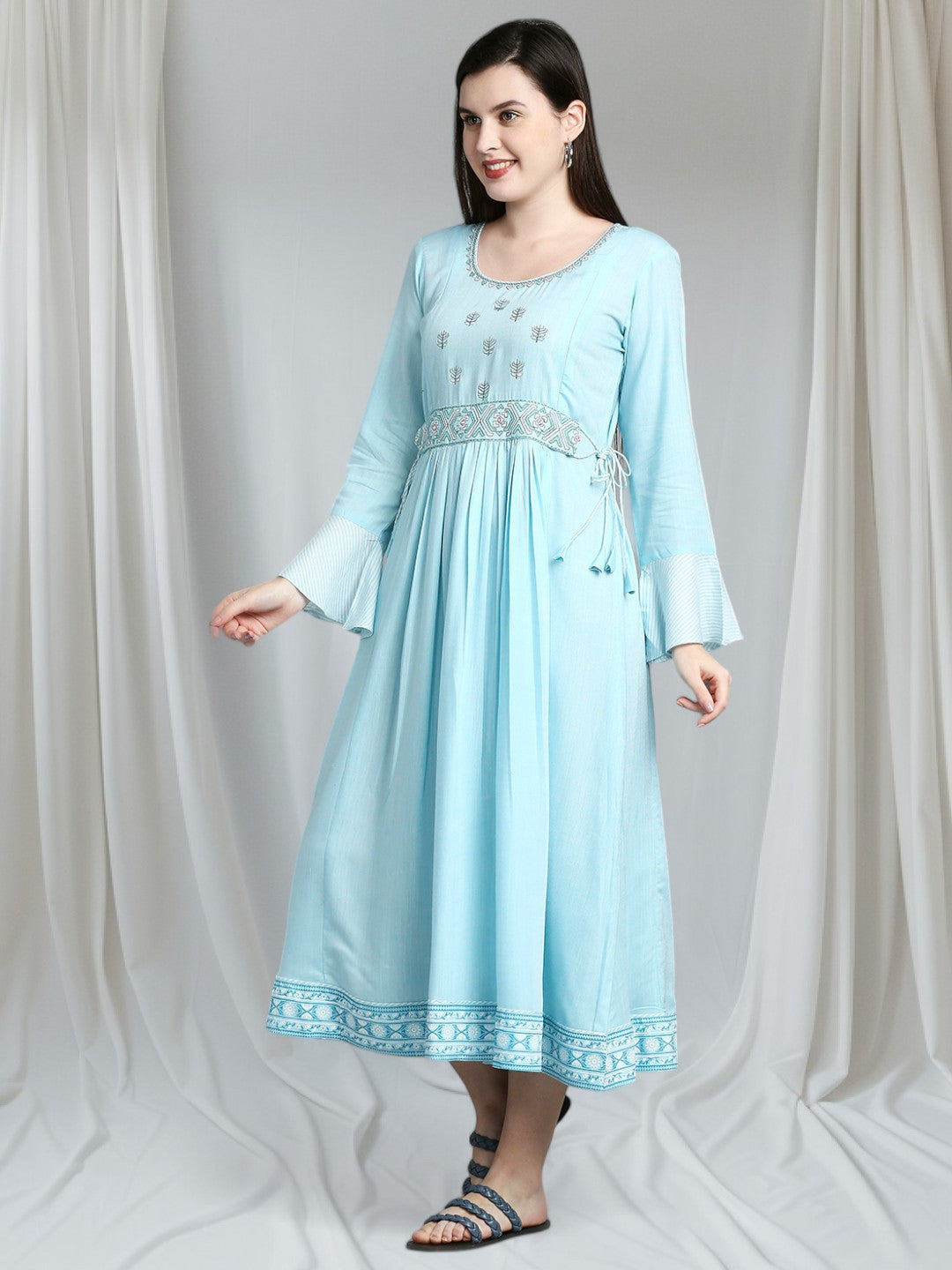 VIBRANT NUSRING KURTA FOR FEEDING BABY