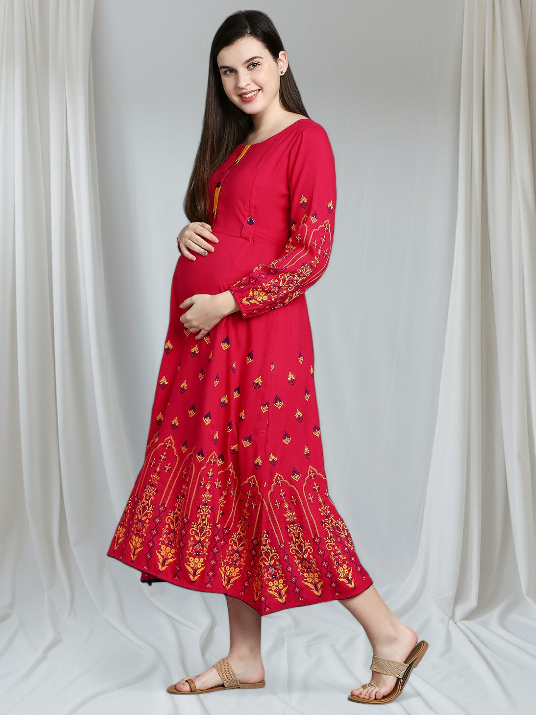 VERSATILE PREGNANCY & NURSING KURTA FOR WOMEN