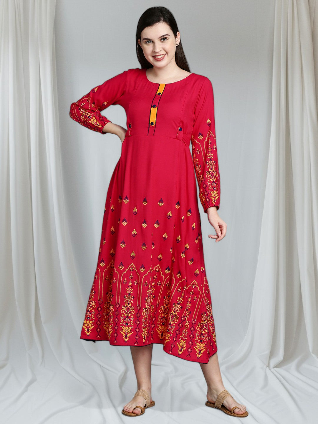 VERSATILE PREGNANCY & NURSING KURTA FOR WOMEN