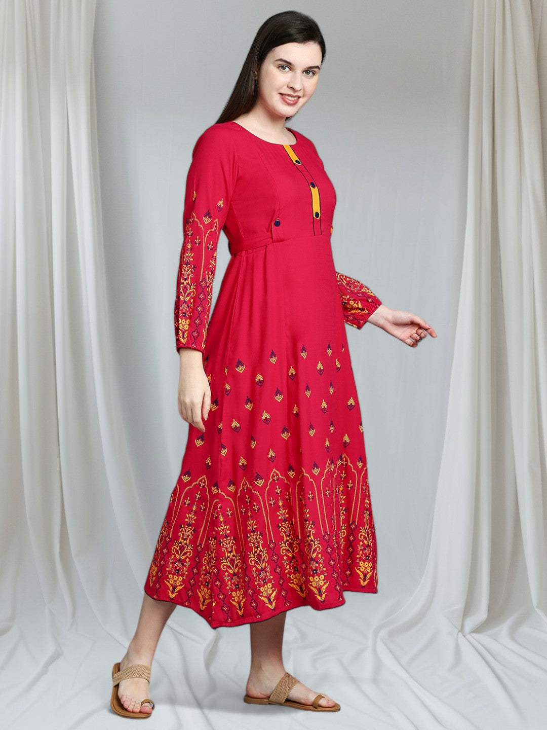 VERSATILE PREGNANCY & NURSING KURTA FOR WOMEN