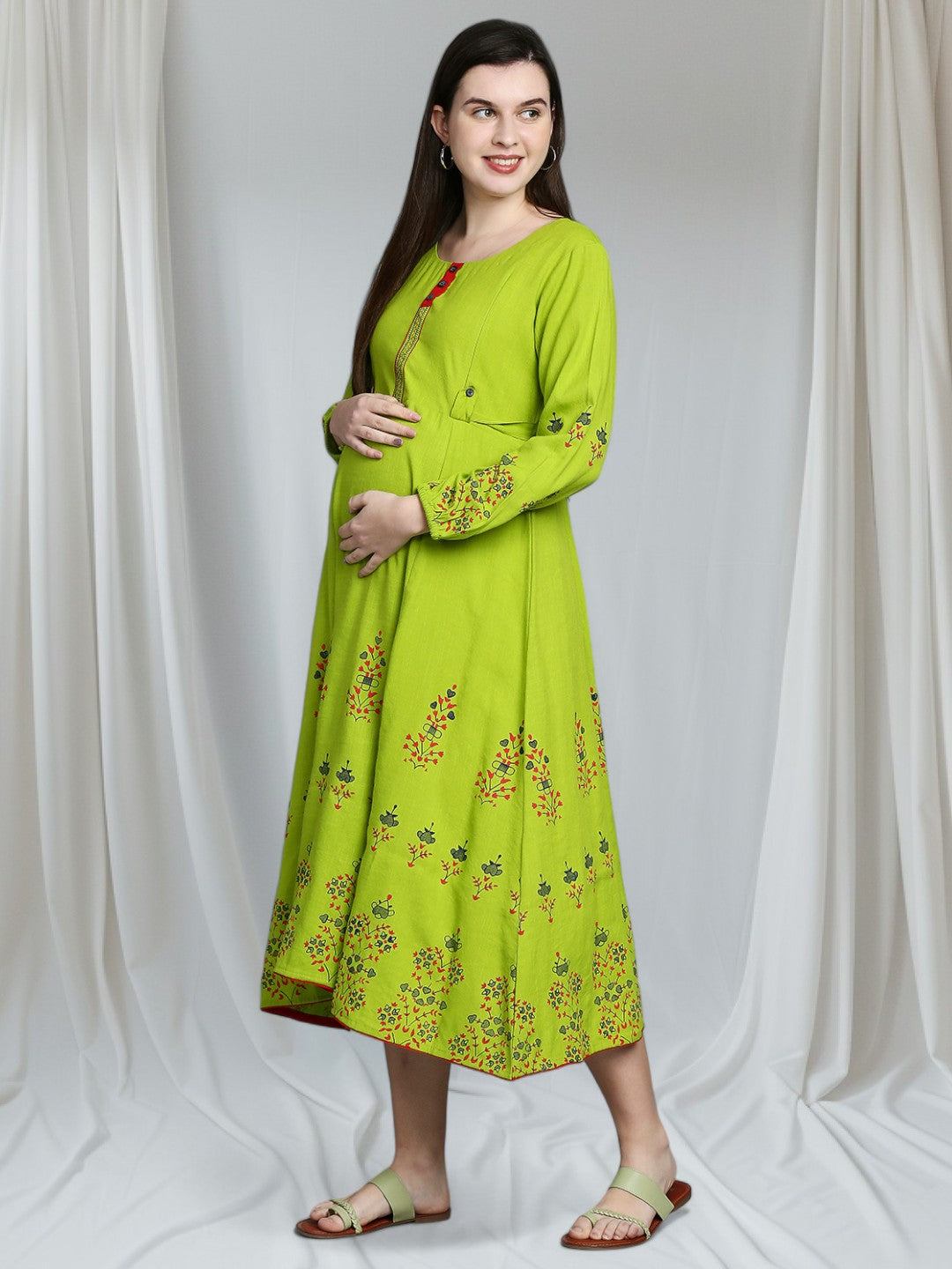 VERSATILE PREGNANCY & FEEDING KURTA FOR WOMEN