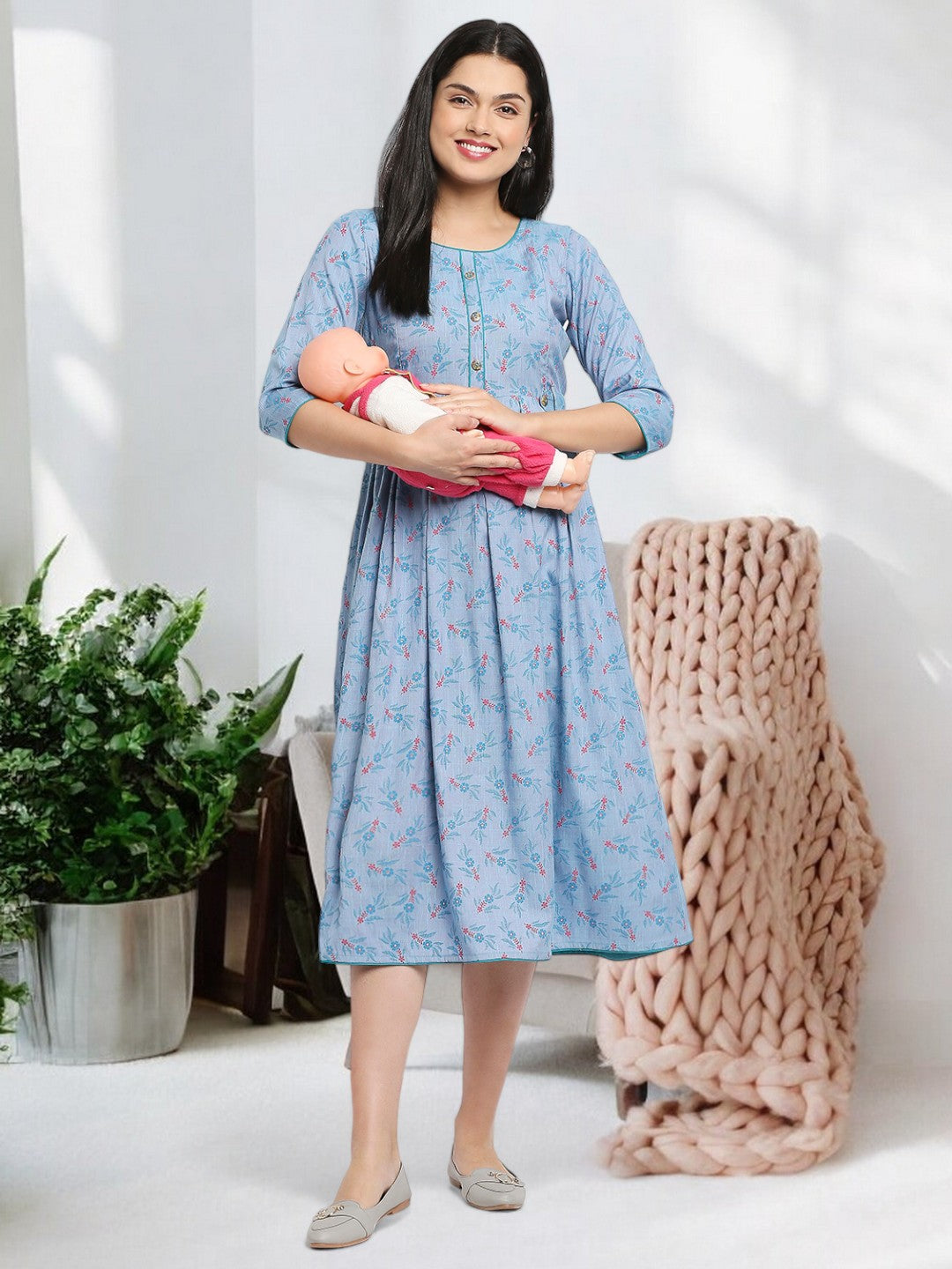 SOPHISTICATED FEEDING KURTA FOR WOMEN