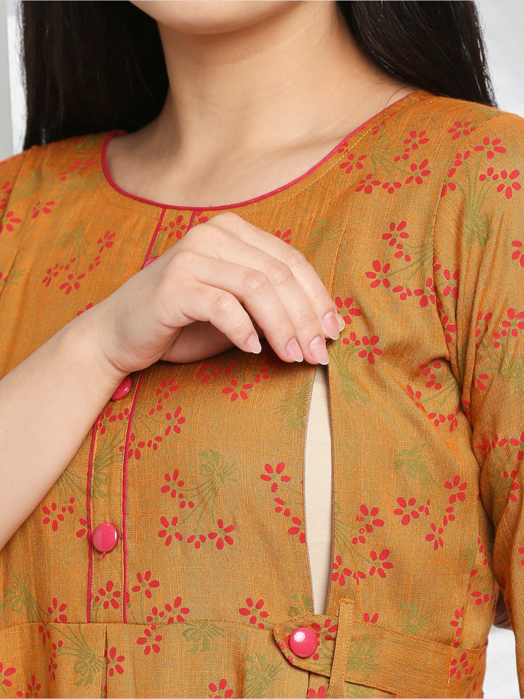 SOPHISTICATED PREGNANCY KURTA FOR WOMEN