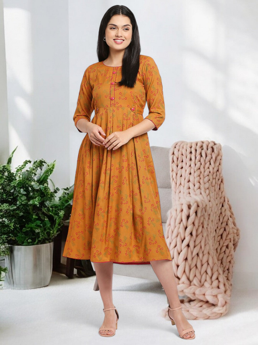 SOPHISTICATED PREGNANCY KURTA FOR WOMEN