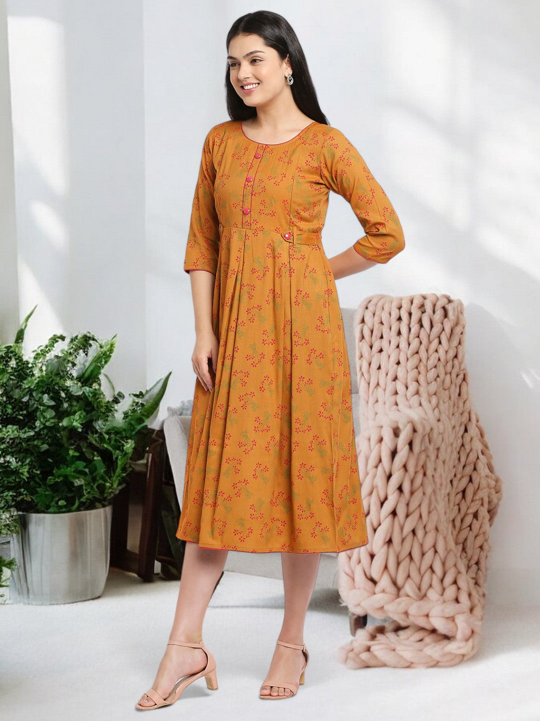 SOPHISTICATED PREGNANCY KURTA FOR WOMEN