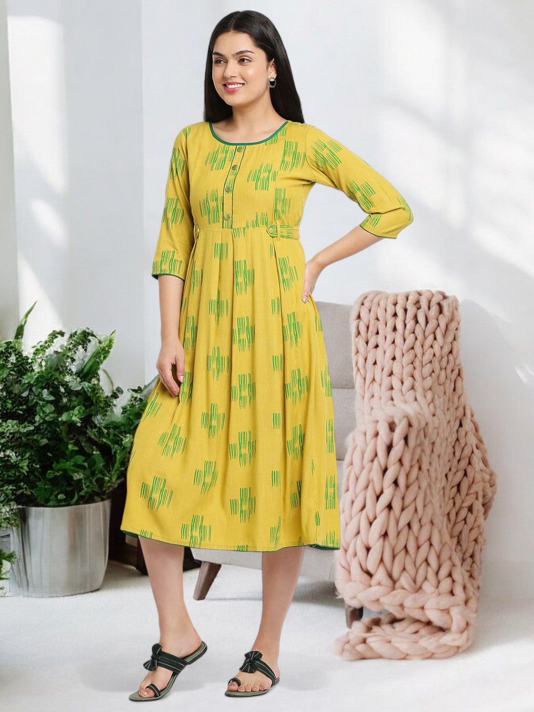 SOPHISTICATED MATERNITY KURTA FOR MOTHER