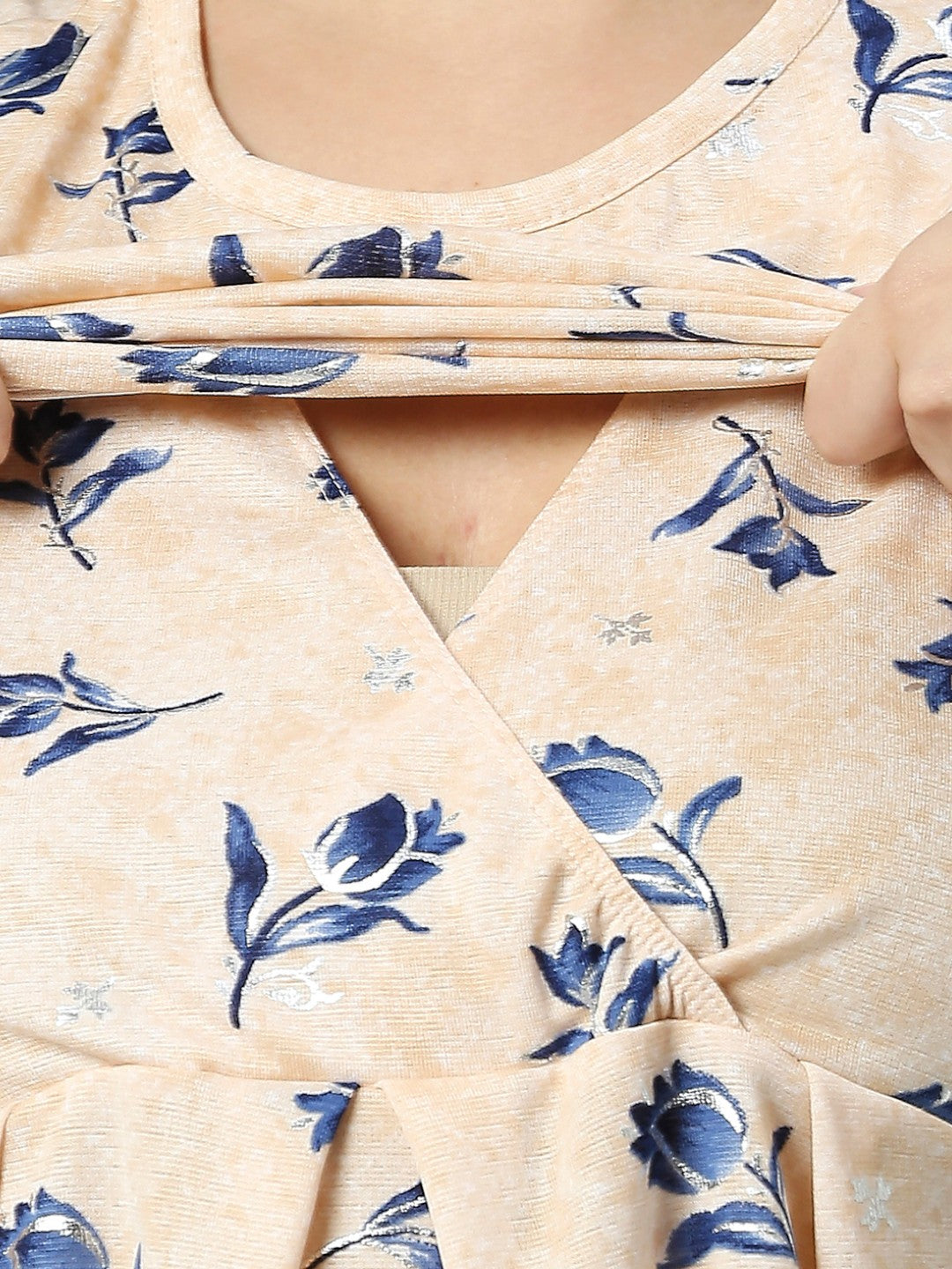 ON-TREND ZIPLESS MATERNITY SHEATH DRESS FOR WOMEN