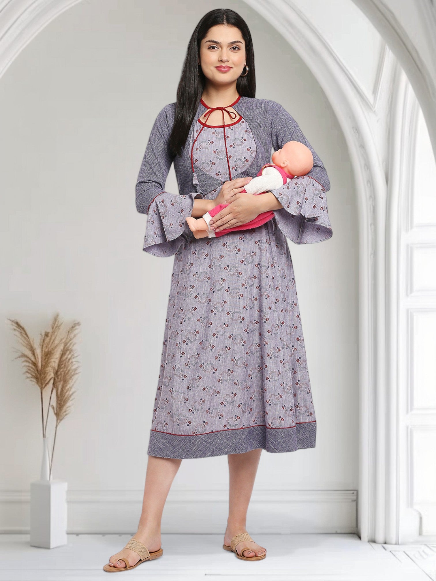 VERSATILE MATERNITY FEEDING KURTA FOR WOMEN