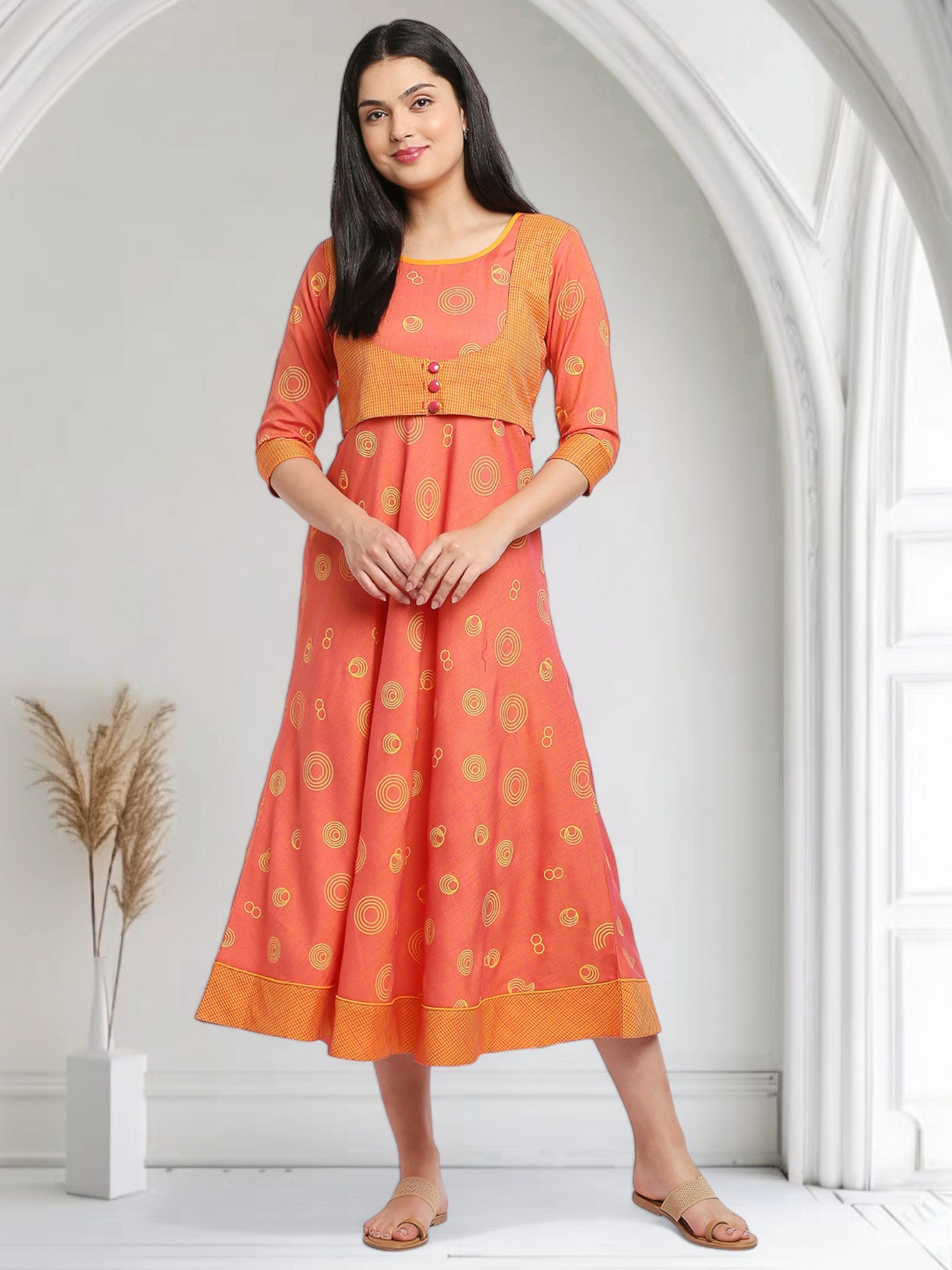 VERSATILE MATERNITY NURSING KURTA FOR WOMEN