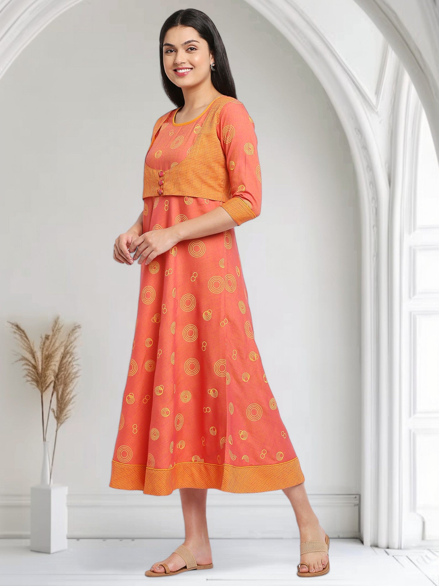 VERSATILE MATERNITY NURSING KURTA FOR WOMEN