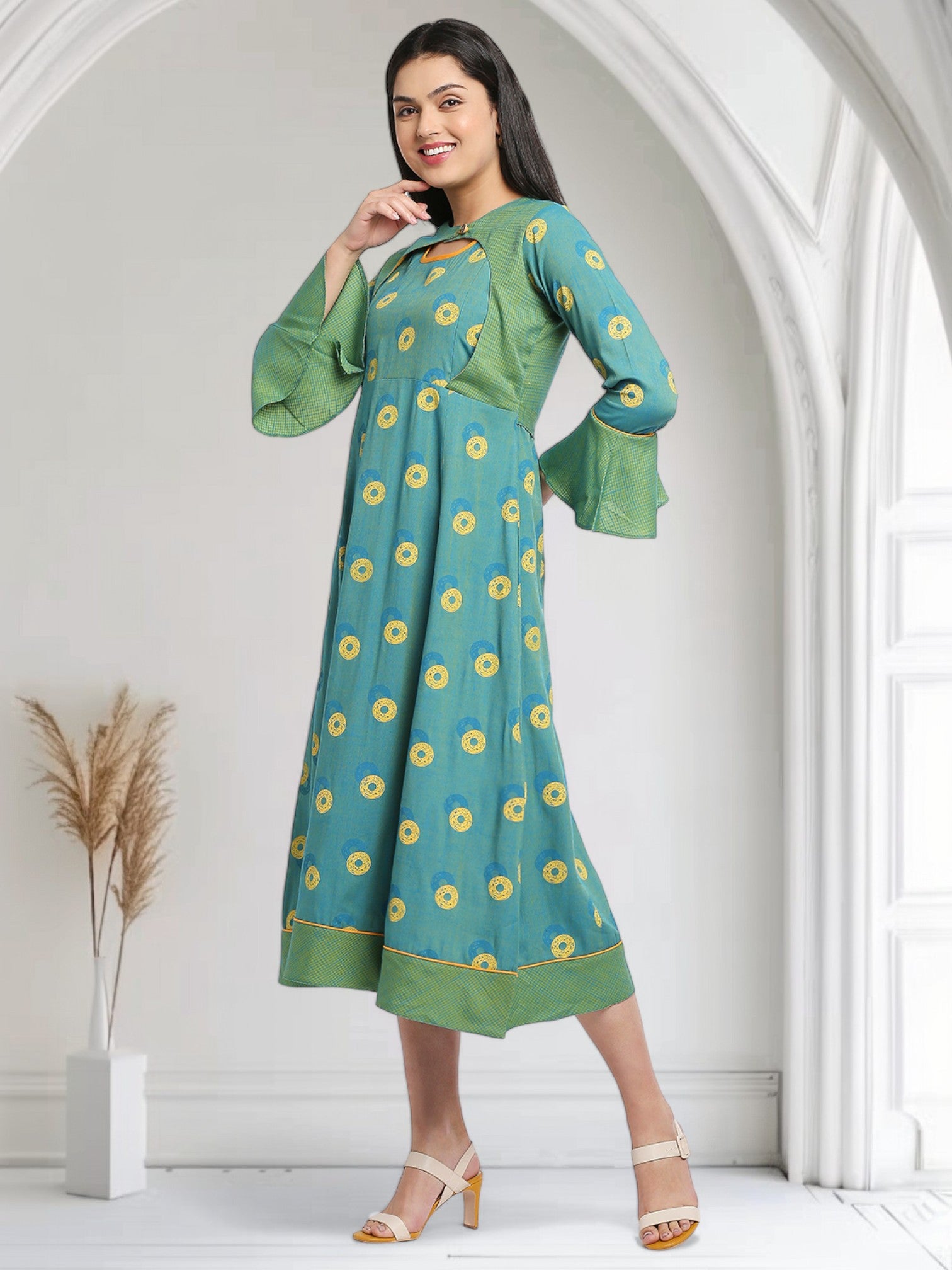 VERSATILE FEEDING NURSING KURTA FOR WOMEN