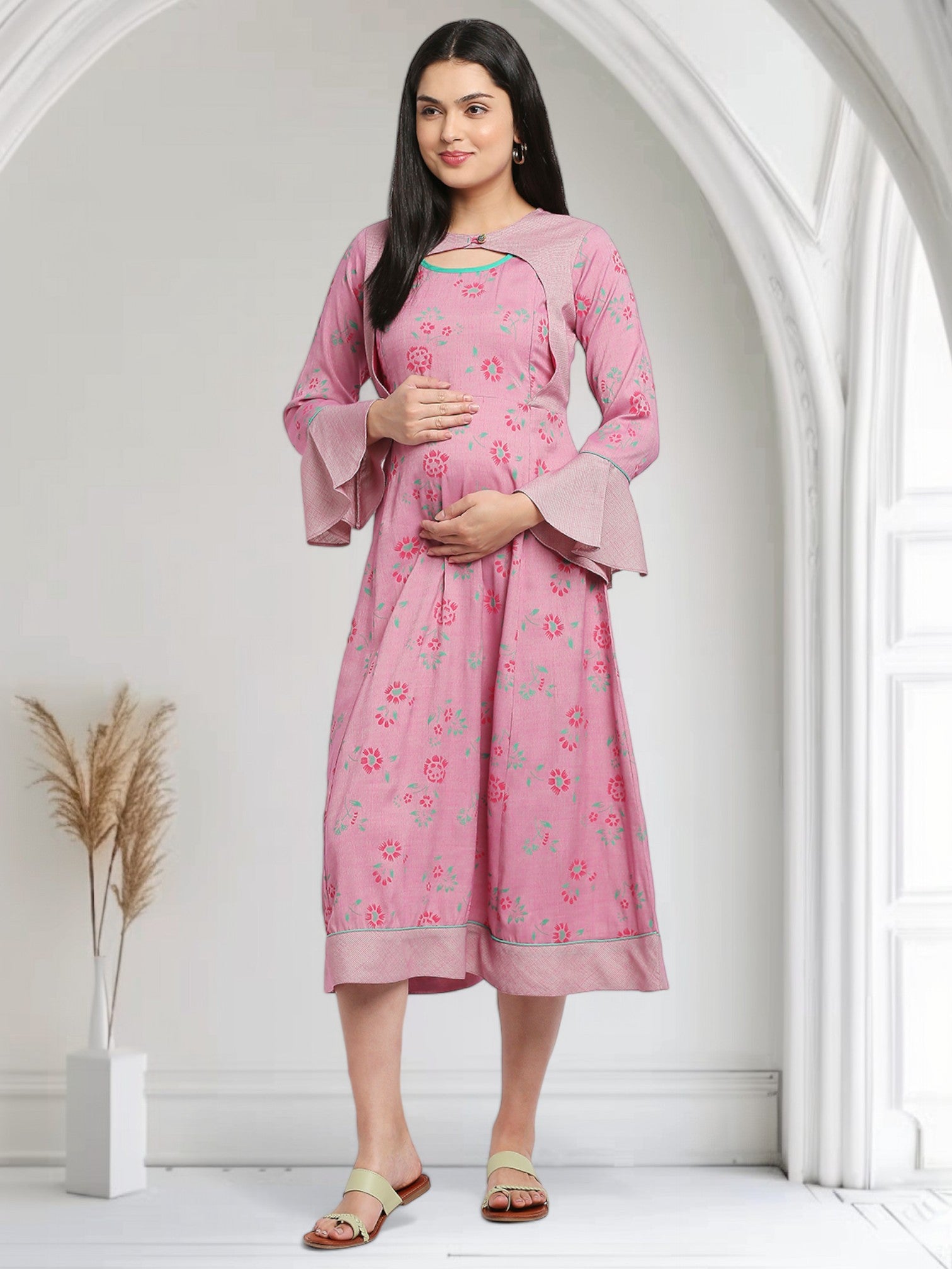 VERSATILE FEEDING NURSING KURTA FOR MOTHER