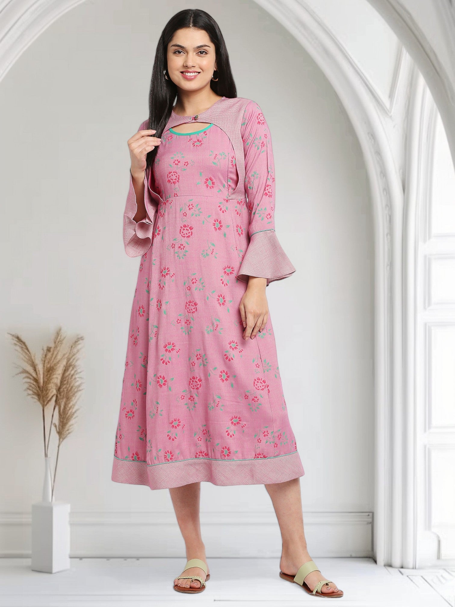 VERSATILE FEEDING NURSING KURTA FOR MOTHER