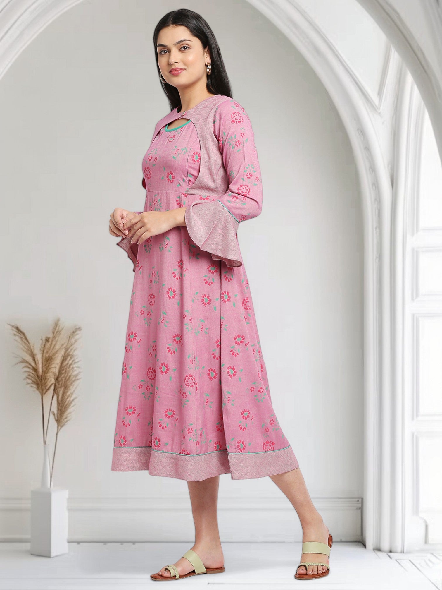 VERSATILE FEEDING NURSING KURTA FOR MOTHER